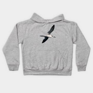 Sandwich Tern Seagull Bird In Flight Cut Out Kids Hoodie